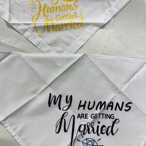 My Humans Are Getting Married Dog Cat Pet Bandanas